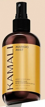 KAMALI Мист для тела и волос MANGO, 250 мл