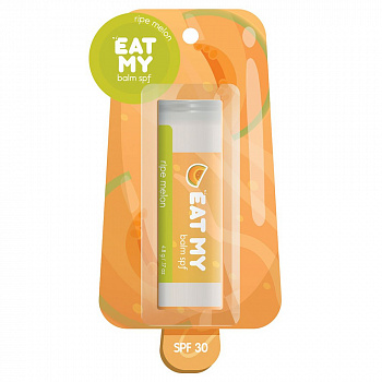 EAT MY бальзам для губ c SPF 30 "Спелая дыня"
