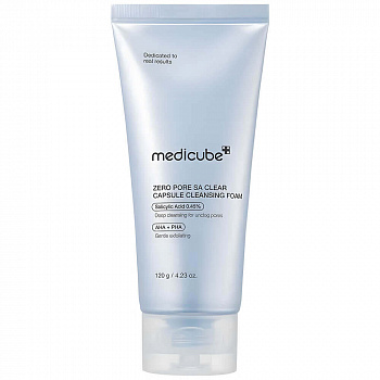 Medicube Zero Pore Sa Clear Capsule Cleansing Foam 120g Пенка капсульная для очищения пор
