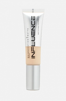 Influence Beauty Тональная основа матирующая Skinnovation Matte тон 02, светло-бежевый