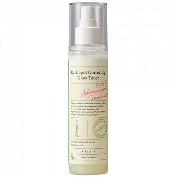 AXIS-Y DARK SPOT CORRECTING GLOW TONER, 125мл Осветляющий тонер-мист от постакне 