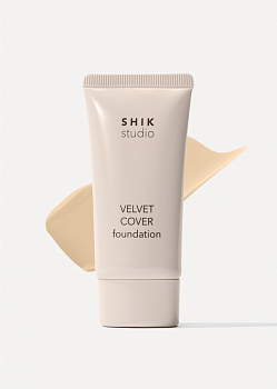SHIK Тональный крем для лица Velvet Cover 101 Cotton / Velvet Cover foundation 101 Cotton