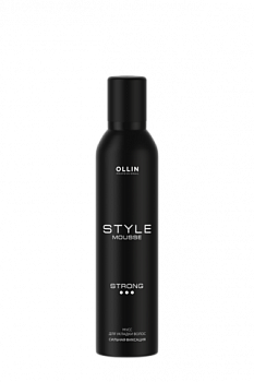 OLLIN STYLE Мусс для укладки волос сильной фиксации 250 мл NEW