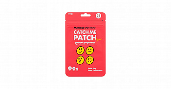 Catch Me Patch multi size Super 33шт Гидроколлоидные патчи от прыщей