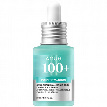 Anua Serum Acid Capsule 100 Pdrn Hyaluronic Сыворотка с ПДРН и гиалуроном для сияния кожи, 30 мл