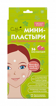 Cettua Мини-пластыри для проблемной кожи (36 шт)