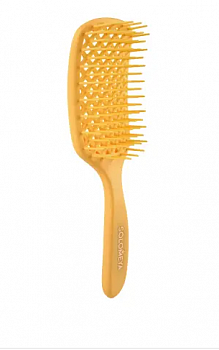 [SOLOMEYA] Арома-расческа вентилируемая Ваниль Aroma-vented hair brush Vanilla, 1 шт БК