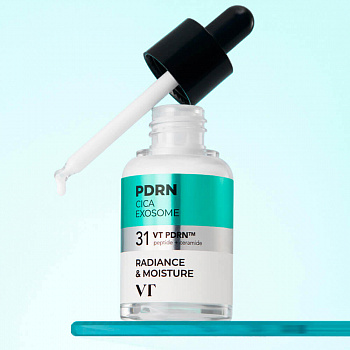 VT PDRN CICA Exosome Radiance & Moisture Омолаживающая ампула с ПДРН
