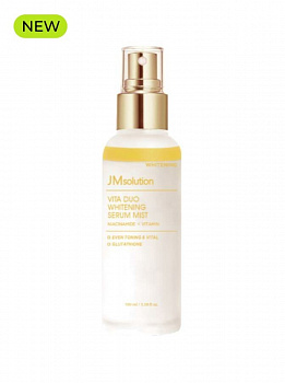 JMSolution Serum Mist Vita Duo Whitening Сыворотка-мист для лица осветляющая с витамином С, 100 мл