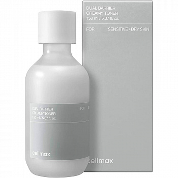 Celimax Dual Barrier Creamy Toner 150ml Тонер для лица барьерный кремовый 