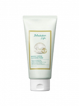 JMSolution Foam Cleansing Disney Life Marine Cotton Пенка для умывания с морским хлопком, 300 мл
