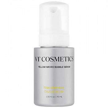 VT Cosmetics Niacinamide Glutathione Yellow Micro Bubble Serum,Пузырьковая сыворотка с ниацинамидом 