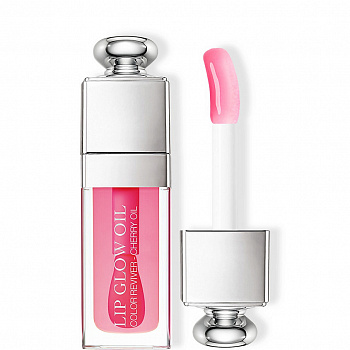 DIOR Масло для губ Lip Glow Oil Hydrating High-Shine Gloss, 007 Raspberry (Juicy Finish)