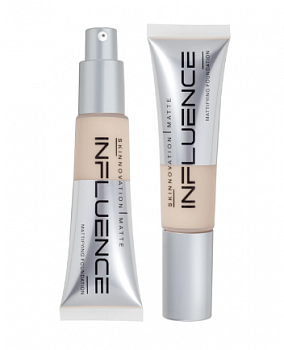Influence Beauty Тональная основа матирующая Skinnovation Matte тон 01, слоновая кость