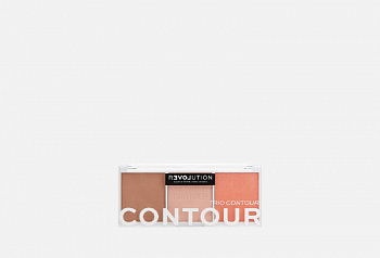 Relove by Revolution Палетка для скульптурирования Contour Trio, Sugar