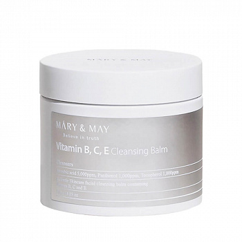 Mary&May Vitamine B.C.E Cleansing Balm 120g Бальзам очищающий с витаминами B, C, E