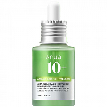 ANUA Azelaic Acid 10 Hyaluron Redness Soothing Serum 30ml Сыворотка с азелаиновой кислотой 