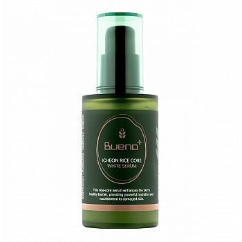 Bueno Icheon Rice Core White Serum 50мл Осветляющая сывортка против морщин