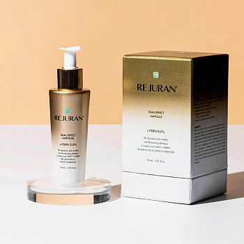 REJURAN Dual Effect Ampoule 30ml. Антивозростная сыворотка для лица Попидоксаноп и Ридесм-1