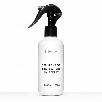 Limba Cosmetics Protein Thermal Protection Spray, 200 мл Протеиновый спрей-термозащита для волос 